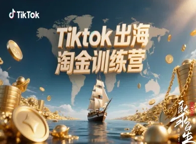 Tiktok出海淘金训练营，跨境电商TK实战变现-来友网创