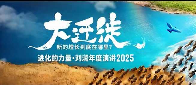 2025刘润年度演讲全程回放，大迁徙新的增长到底在哪里？-来友网创