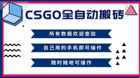 CSGO全自动搬砖，年底钱回家好项目，当天可拿到结果，新手小白轻松月入1W+【揭秘】-来友网创