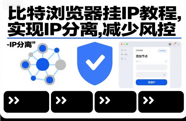 比特浏览器挂IP教程，实现IP分离，减少风控-来友网创