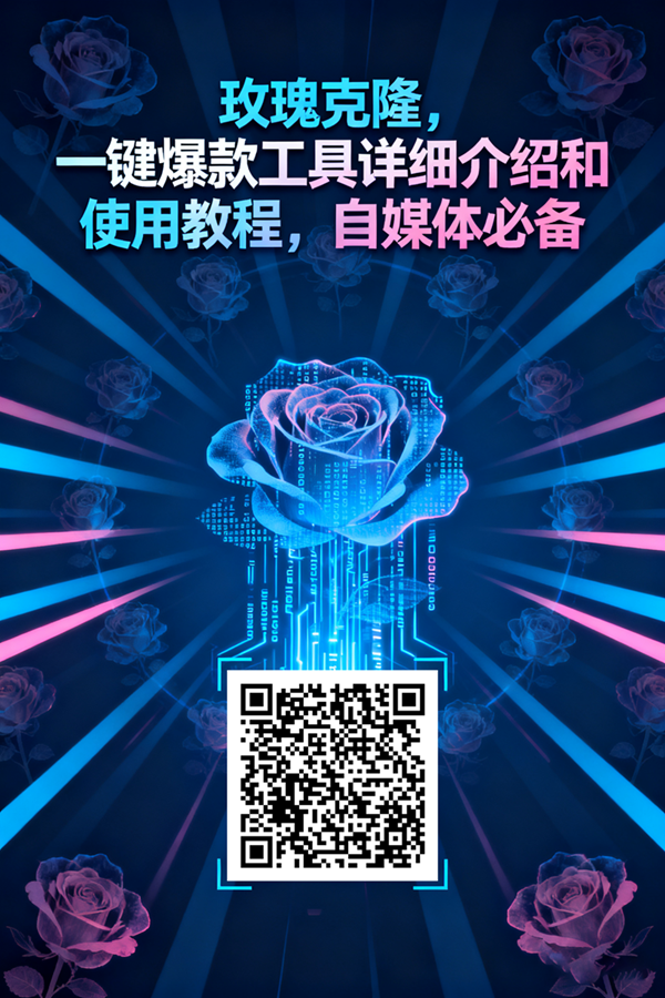 图片[4]-玫瑰克隆工具，一键去重爆款，自媒体必备神器，视频教程-来友网创