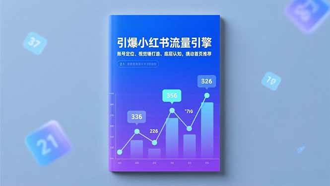 （16744期）引爆小红书流量引擎，账号定位、视觉锤打造、底层认知，撬动首页推荐-来友网创