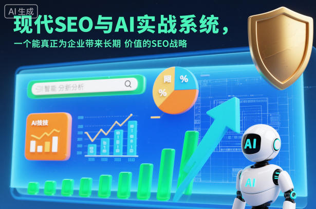 现代SEO与AI实战系统，一个能真正为企业带来长期价值的SEO战略（英语+中文字幕）-来友网创