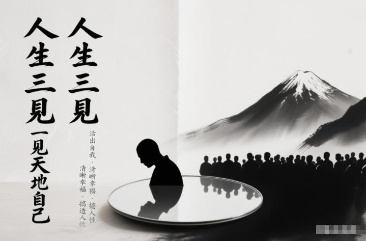 人生三见一见天地见众生见自己，活出自我拥有清晰幸福人生，搞透人性-来友网创