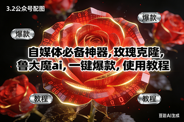 （16919期）玫瑰克隆神器，ai鲁大魔，自媒体必备软件，一键爆款工具，详细教程-来友网创