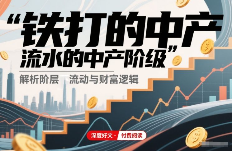 付费文章：铁打的中产，流水的中产阶级-来友网创