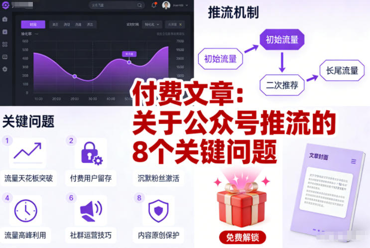 付费文章：关于公众号推流的8个关键问题-来友网创