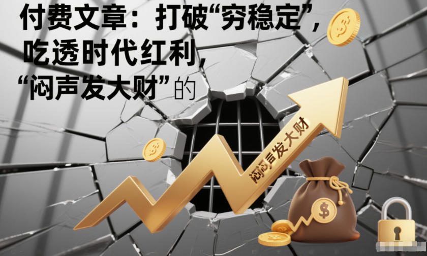 付费文章：打破“穷稳定”，吃透时代红利，“闷声发大财”的终极真谛-来友网创