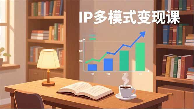 （17014期）IP多模式变现课，广告分成、种草激励、Live图带货，开拓多元收入，副业稳定月入过万-来友网创