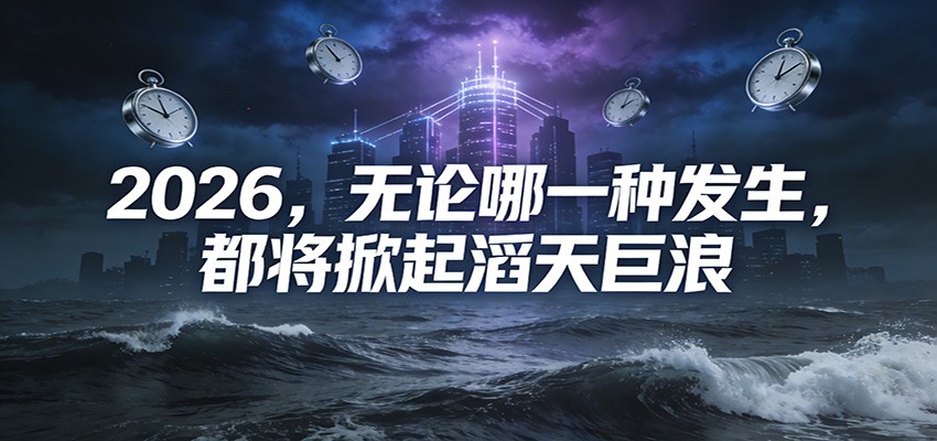 公众号付费文章：2026，无论哪一种发生，都将掀起滔天巨浪-来友网创
