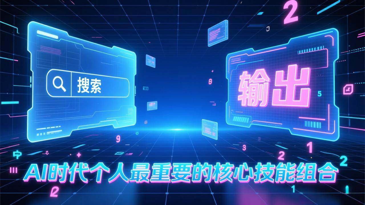 （17074期）付费文章：AI时代个人最重要的核心技能组合：“输出能力”和“搜索能力”-来友网创