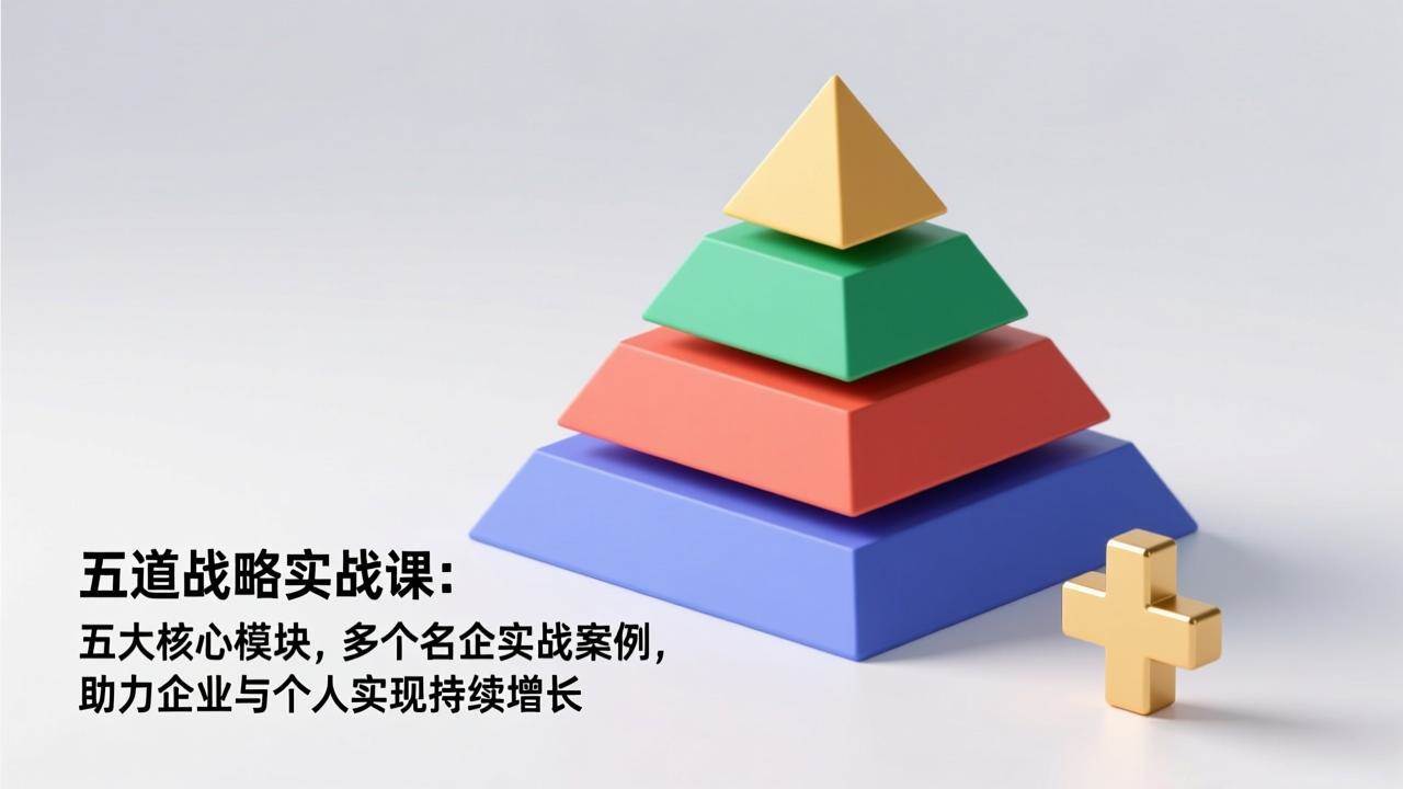 （17095期）五道战略实战课：五大核心模块，多个名企实战案例，助力企业与个人实现持续增长-来友网创