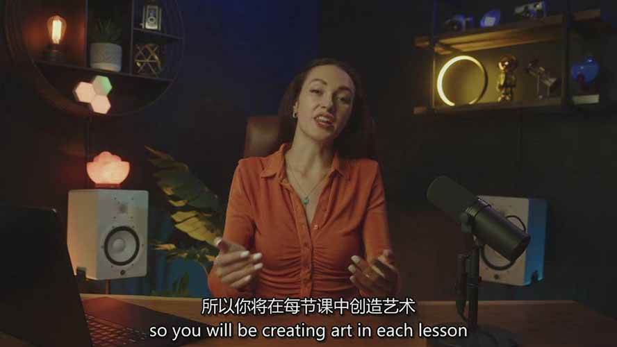 图片[4]-Midjourney AI图像创作课：提示词设计，风格探索，零基础掌握AI绘画核心技能-来友网创