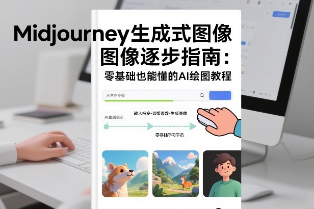 Midjourney生成式图像逐步指南：零基础也能懂的AI绘图教程-来友网创