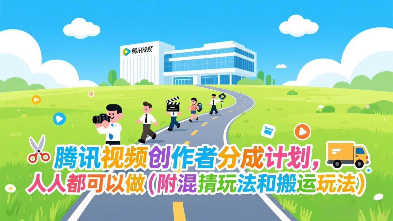 （17137期）腾讯视频创作者分成计划，人人都可以做（附混剪玩法和搬运玩法）-来友网创