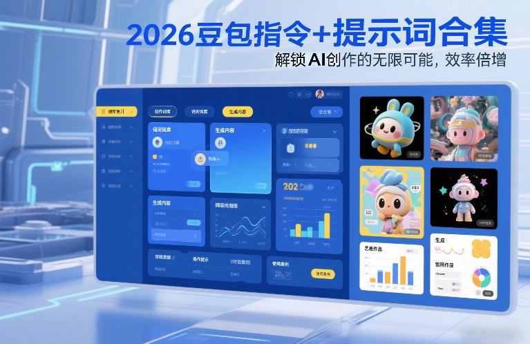 2026豆包指令+提示词合集，解锁AI创作的无限可能，效率倍增-来友网创