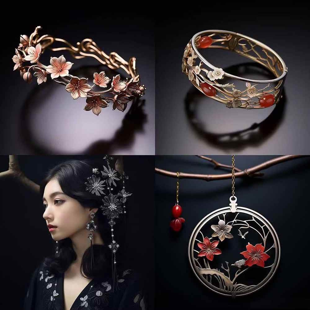 图片[6]-463个Midjourney珠宝摄影提示词：覆盖全品类珠宝，AI设计秒出专业效果-来友网创