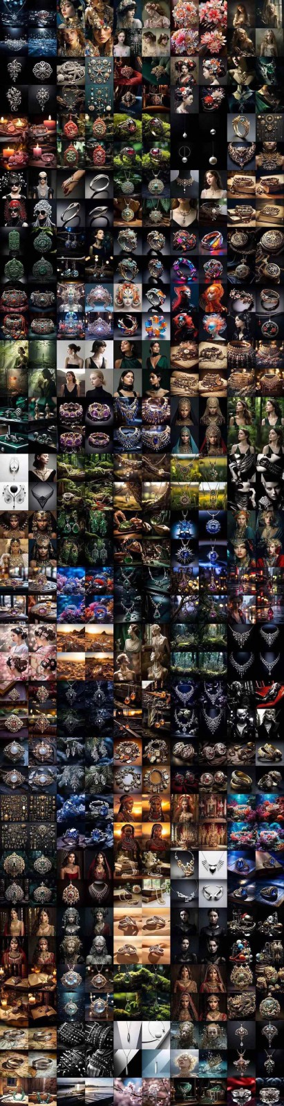 图片[10]-463个Midjourney珠宝摄影提示词：覆盖全品类珠宝，AI设计秒出专业效果-来友网创