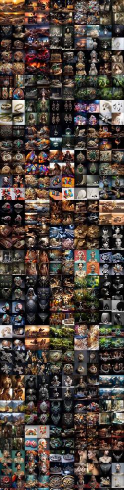 图片[4]-460+专业Midjourney珠宝摄影AI提示词戒指，项链-耳环-手链-宝石等，立即开始创作珠宝艺术-来友网创