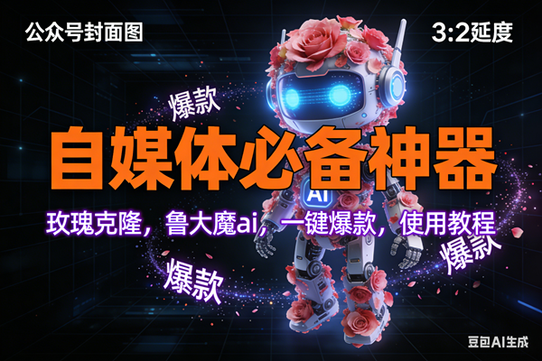 （17334期）玫瑰克隆工具，ai鲁大魔，自媒体必备神器，一键爆款神器，详细教程。-来友网创