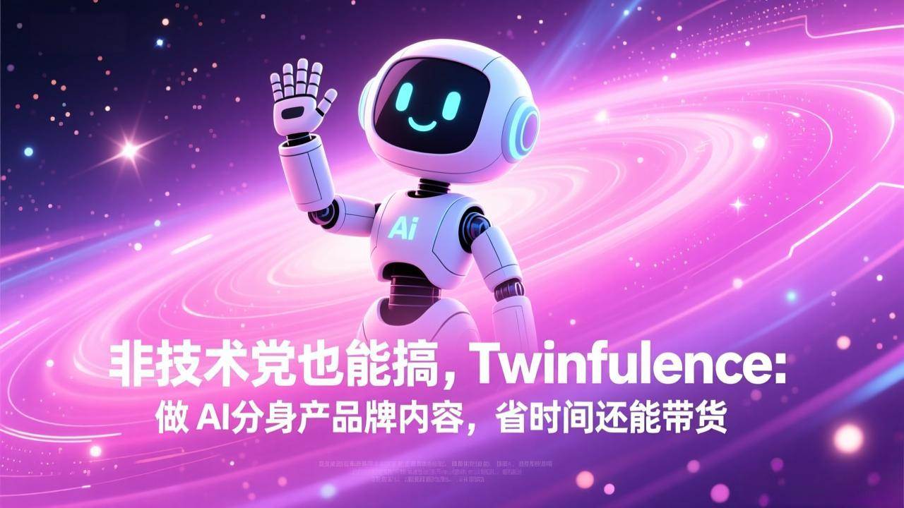 （17381期）非技术党也能搞!Twinfluence:做 AI 分身产品牌内容,省时间还能带货-来友网创