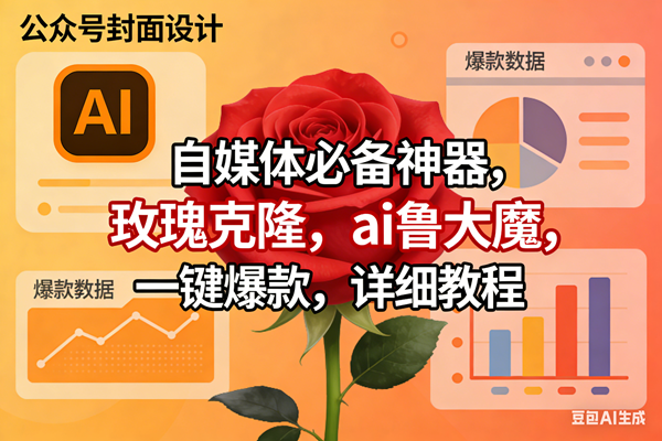 （17393期）玫瑰克隆工具，ai鲁大魔，自媒体必备神器，一键爆款神器，详细教程。-来友网创