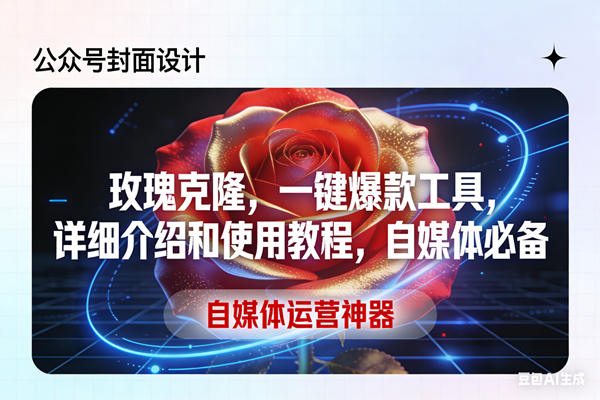 （17578期）玫瑰克隆工具，ai鲁大魔，自媒体必备神器，一键爆款神器，详细教程。-来友网创