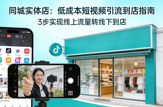同城实体店，如何低成本把客户从短视频带到线下门店-来友网创