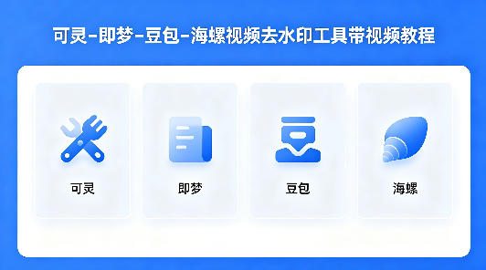 可灵–即梦–豆包–海螺视频去水印工具带视频教程-来友网创