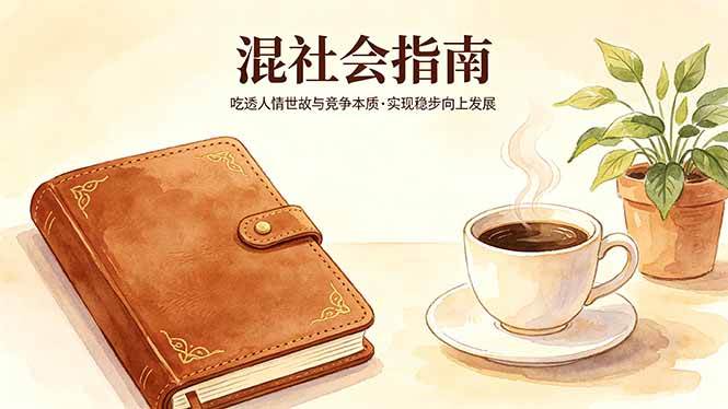 （18282期）付费文章：混社会指南，吃透人情世故与竞争本质，实现稳步向上发展-来友网创