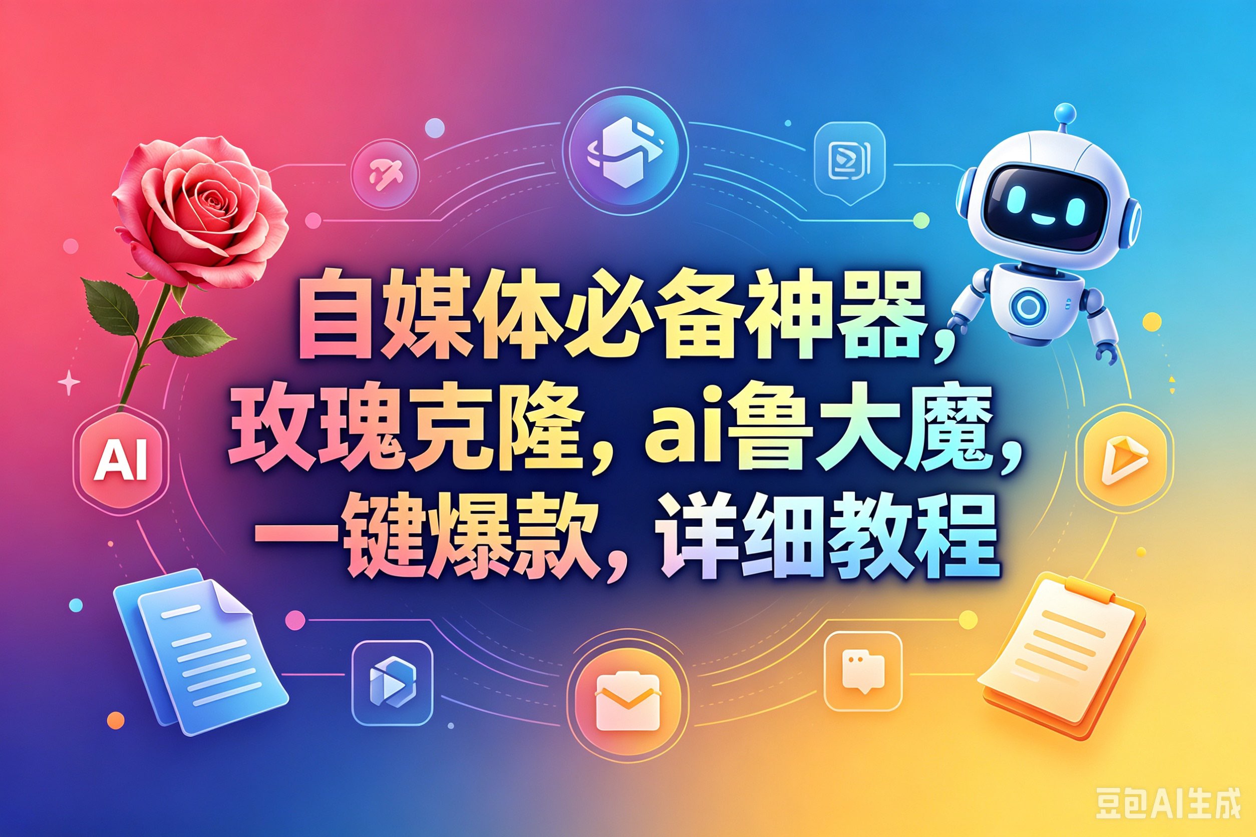 （18292期）玫瑰克隆神器，一键爆款工具，自媒体必备，60多个功能的教程-来友网创