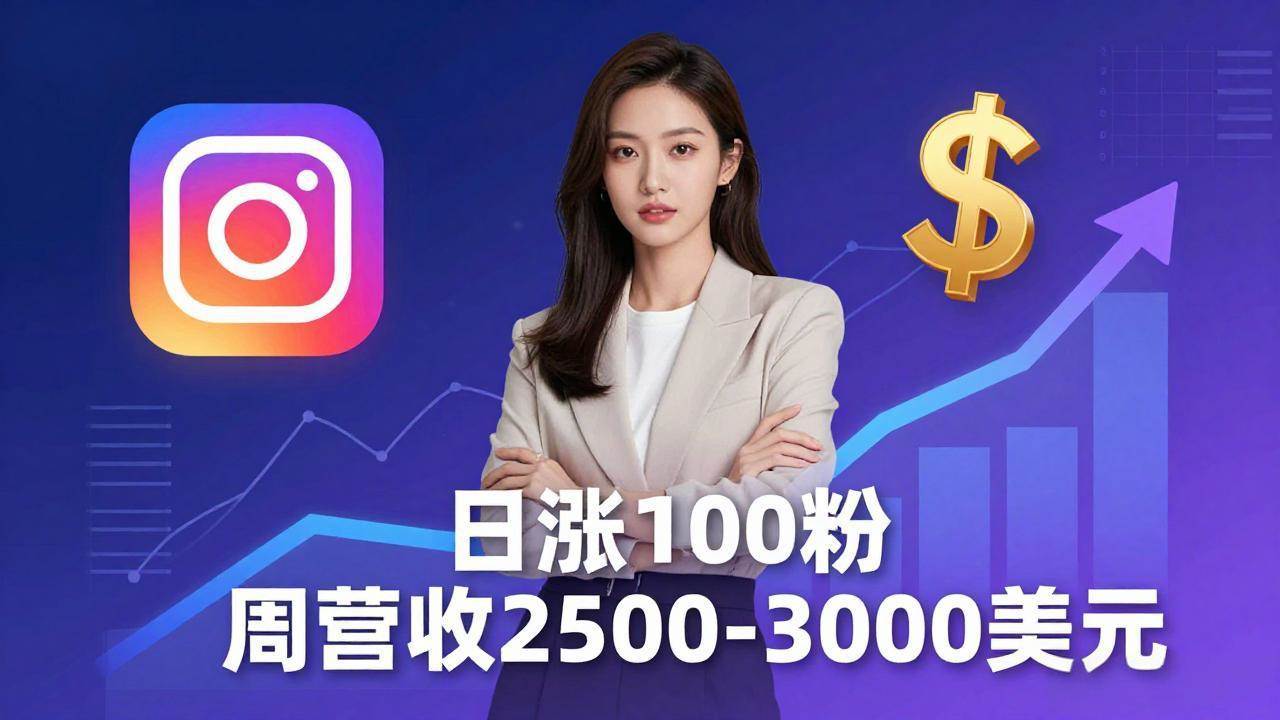 （18299期）想做数字产品？Sheri亲授：日涨100粉、每周2500至3000美元的营收，Instagram躺着赚-来友网创