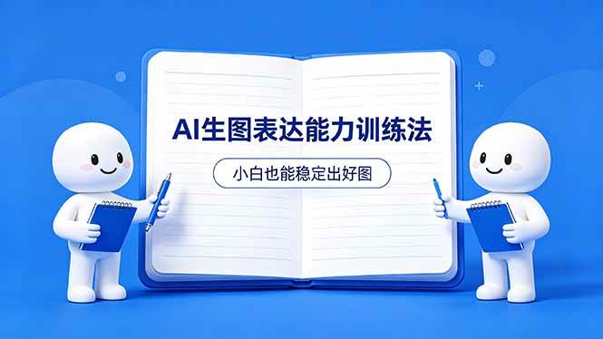 （18377期）AI生图不是做漂亮图，而是表达能力。这套方法让小白也能稳定出好图-来友网创