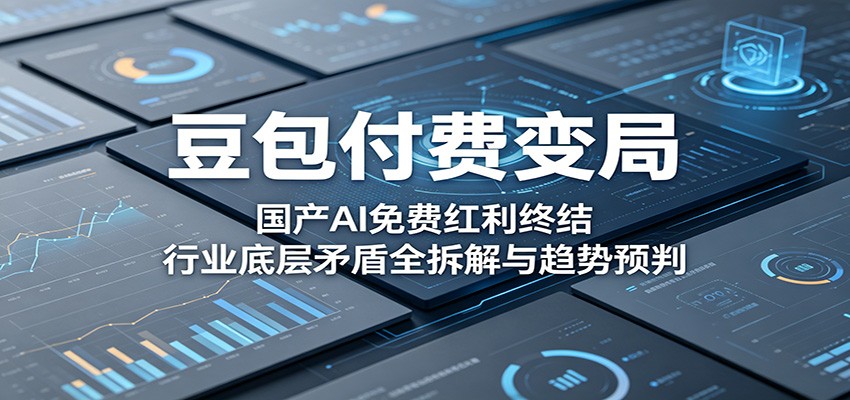 豆包付费变局：国产AI免费红利终结，行业底层矛盾全拆解与趋势预判-来友网创
