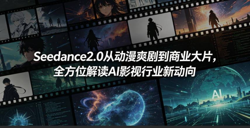 Seedance2.0从动漫爽剧到商业大片，全方位解读AI影视行业新动向-来友网创