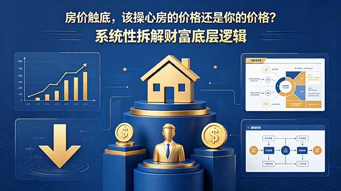 （18602期）付费文章：房价触底，该操心房的价格还是你的价格？系统性拆解财富底层逻辑-来友网创