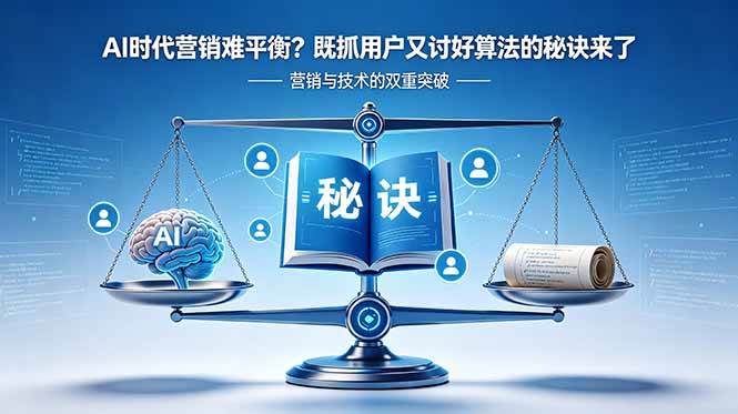 （18600期）AI时代营销难平衡？既抓用户又讨好算法的秘诀来了【原创双语字幕】-来友网创