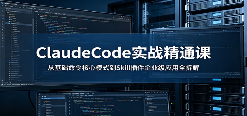 ClaudeCode实战精通课：从基础命令核心模式到Skill插件企业级应用全拆解-来友网创