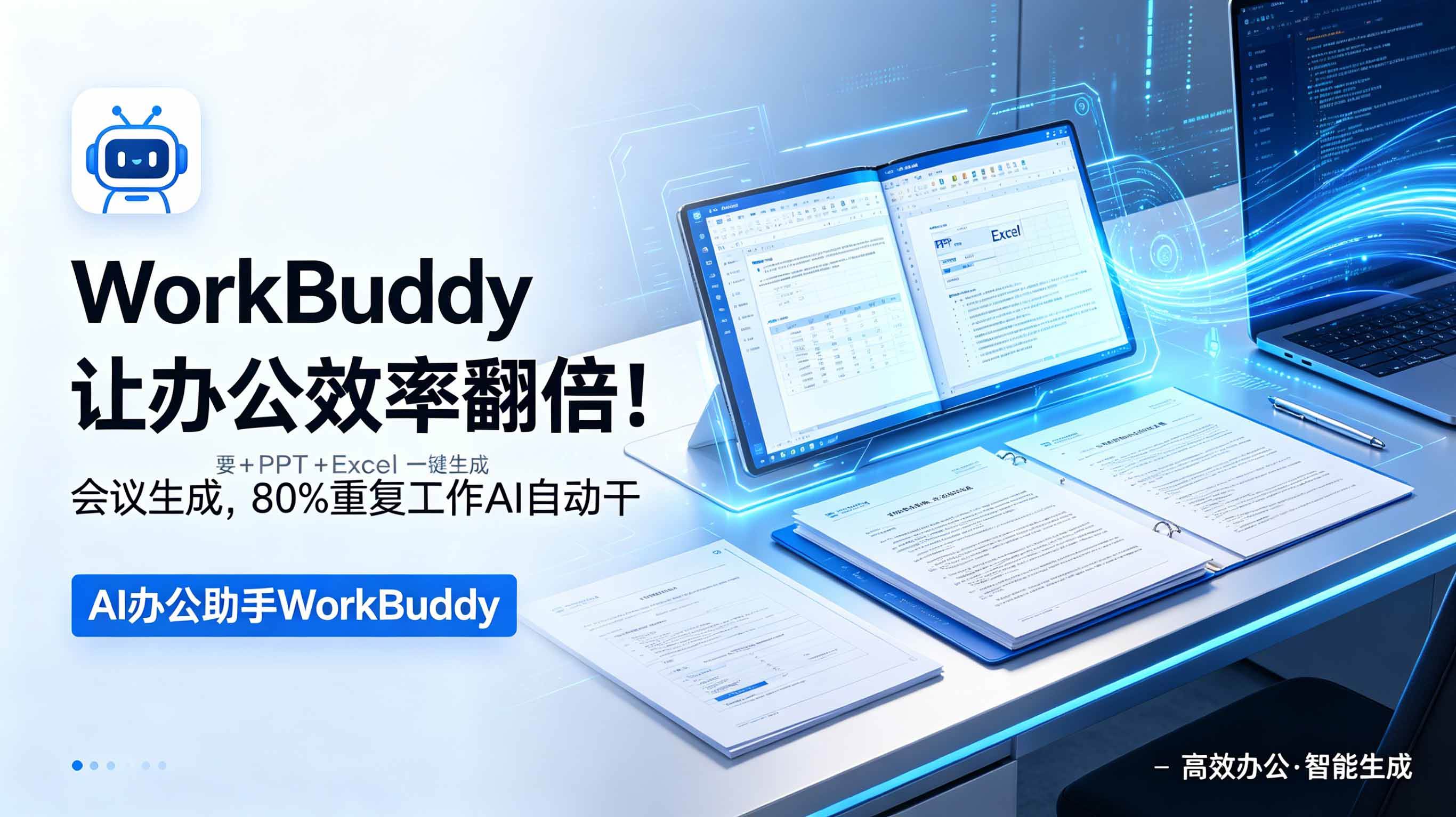 （18859期）WorkBuddy让办公效率翻倍！会议纪要+PPT+Excel一键生成，80%重复工作AI自动干-来友网创