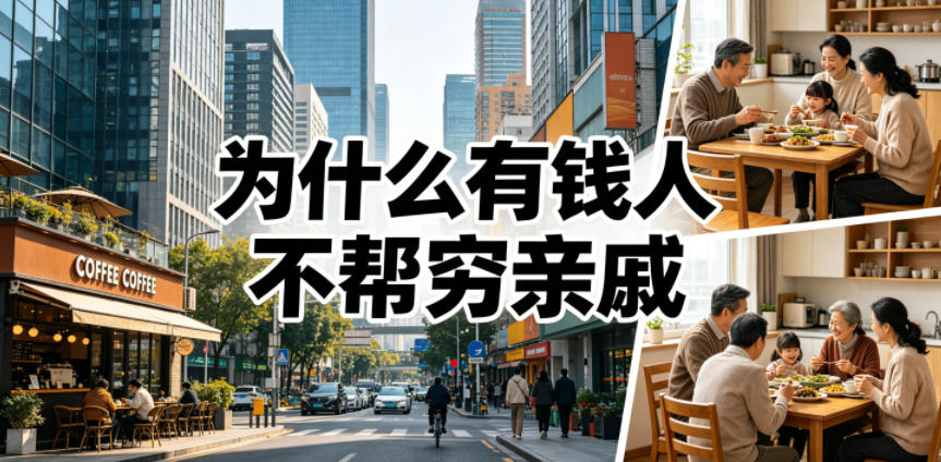 付费文章：为什么有钱人不帮穷亲戚？-来友网创