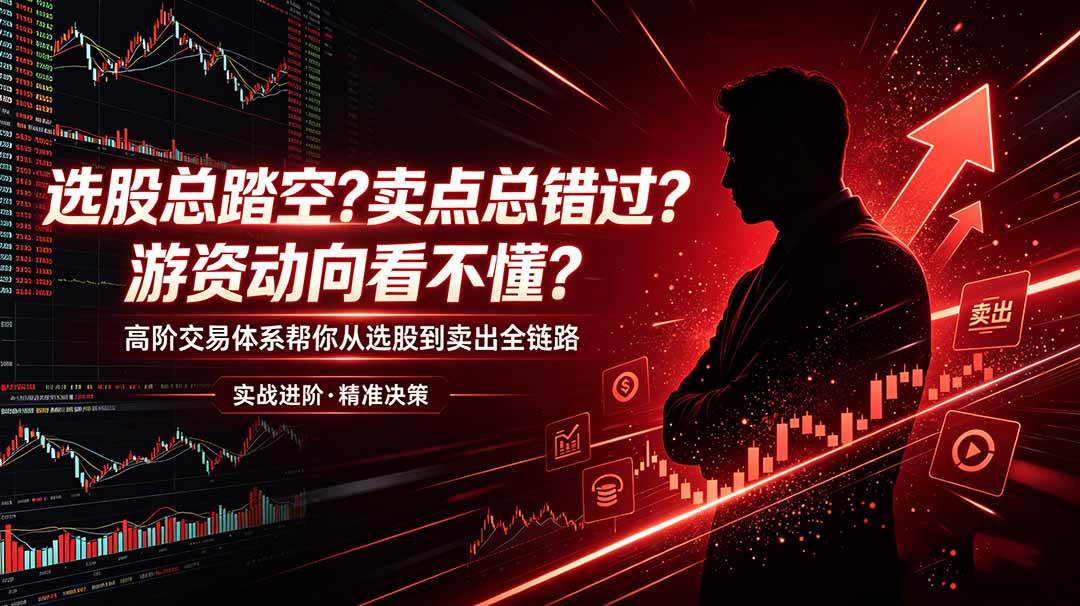（18937期）选股总踏空？卖点总错过？游资动向看不懂？高阶交易体系帮你从选股到卖出全链路（更新6月）-来友网创