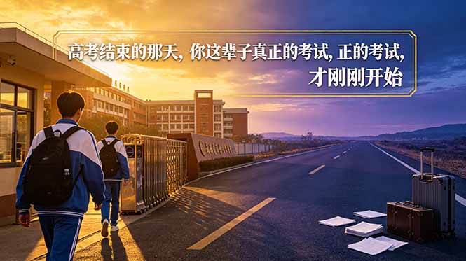 （18968期）付费文章：高考结束的那天，你这辈子真正的考试，才刚刚开始-来友网创