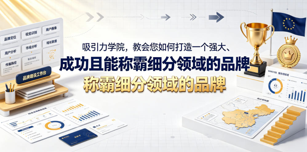 吸引力学院，教会您如何打造一个强大、成功且能称霸细分领域的品牌！【原创双语字幕】-来友网创