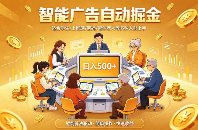 2026年最好做的项目：自动掘金项目，小白轻易上手，单日轻松收入500+【揭秘】-来友网创