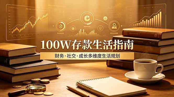 （19121期）付费文章：100W存款生活指南，如何从财务、社交、成长等维度规划自己的生活-来友网创