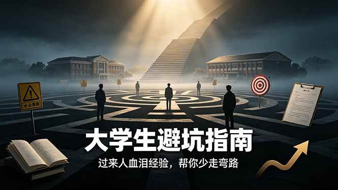 （19195期）付费文章：大学生避坑指南 ，过来人血泪经验，帮你少走弯路-来友网创