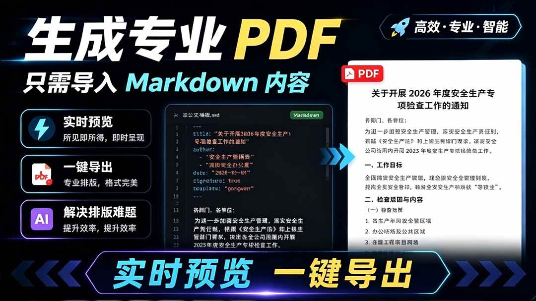 （19224期）只需导入 Markdown 内容，实时预览一键导出专业 PDF！轻松解决AI生成内容排版问题 Presto-来友网创