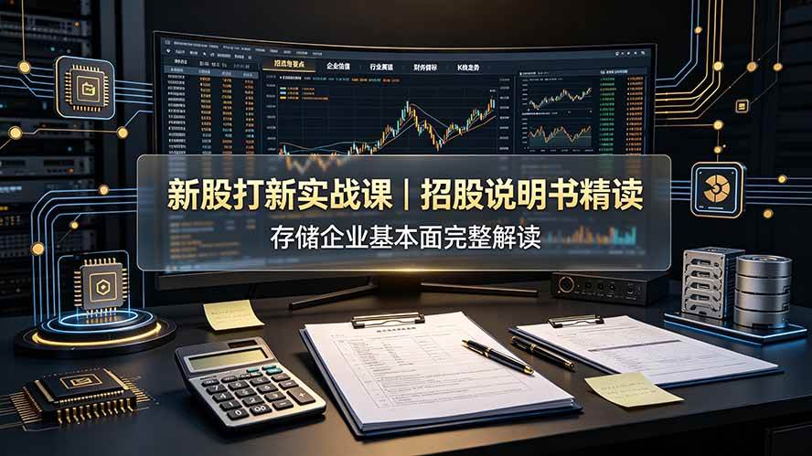 （19255期）付费文章：新股打新实战课｜招股说明书精读，存储企业基本面完整解读-来友网创