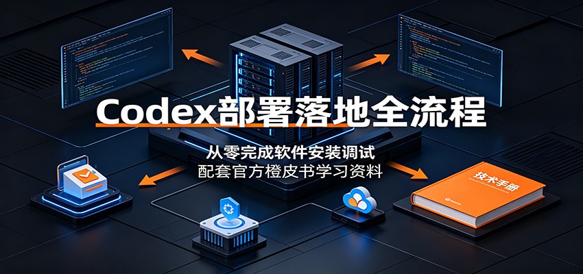 Codex部署落地全流程：从零完成软件安装调试，配套官方橙皮书学习资料-来友网创