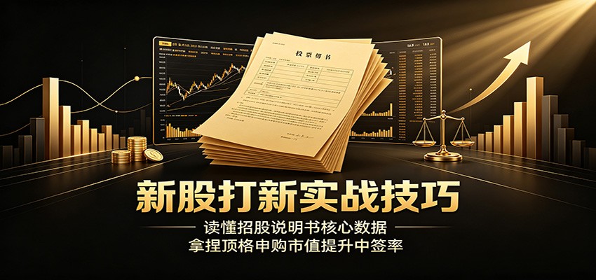 新股打新实战技巧：读懂招股说明书核心数据，拿捏顶格申购市值提升中签率-来友网创